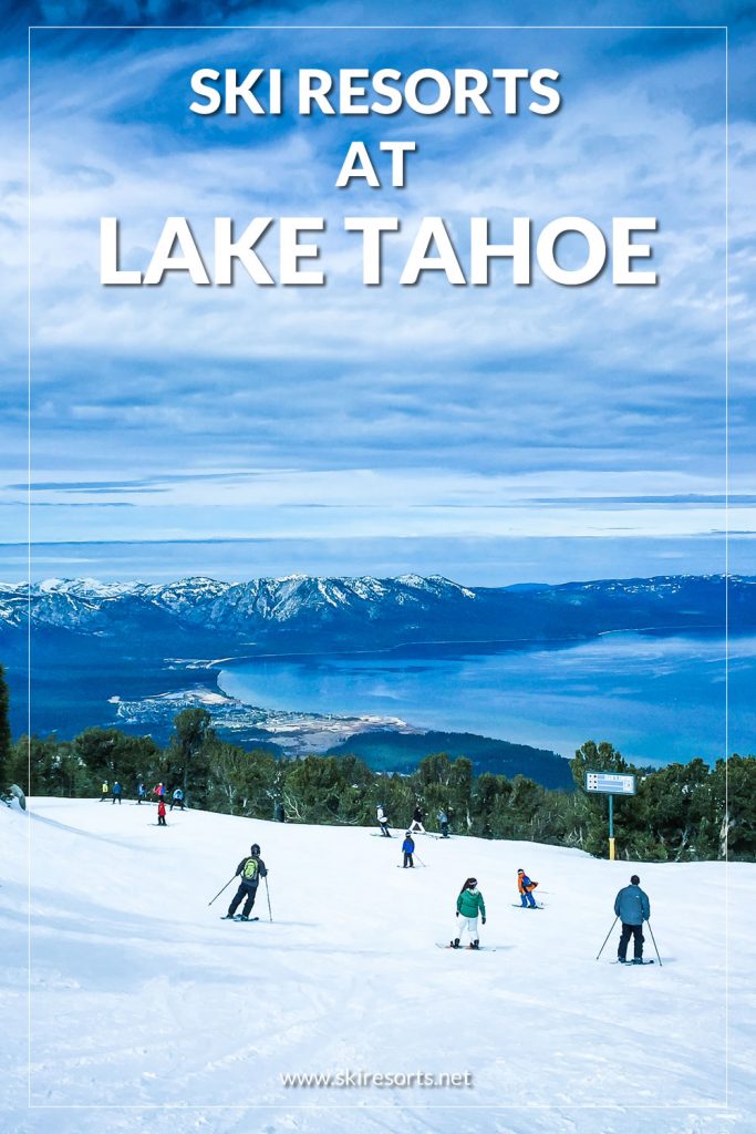Ski areas at Lake Tahoe
