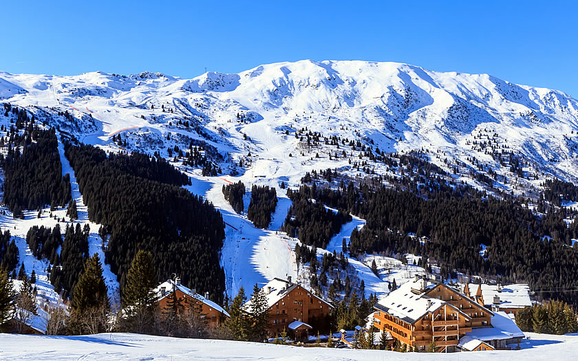 Méribel ski resort, France